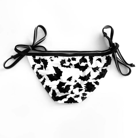 bat cow string bikini bottom